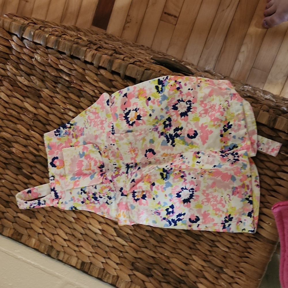 Crown & Ivy overall shorts